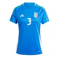 Italien Federico Dimarco #3 Heimtrikot Frauen EM 2024 Kurzarm